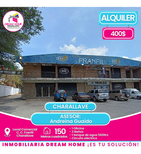 Local En Alquiler Centro Comercial Franfil-charallave