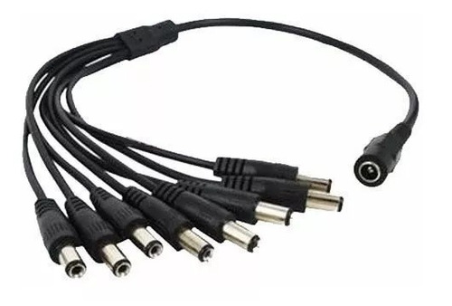 Imagem 1 de 3 de Cabo Conector Adaptador Rabicho P4 1 Fêmea E 8 Macho