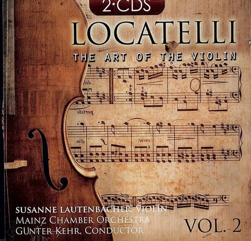 Locatelli  The Art Of The Violin Vol. 2 | 2 Cds Música Nuevo