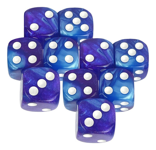 4 Accesorios Para Juegos De Mesa De Dados Estilo6 Mm Estilo
