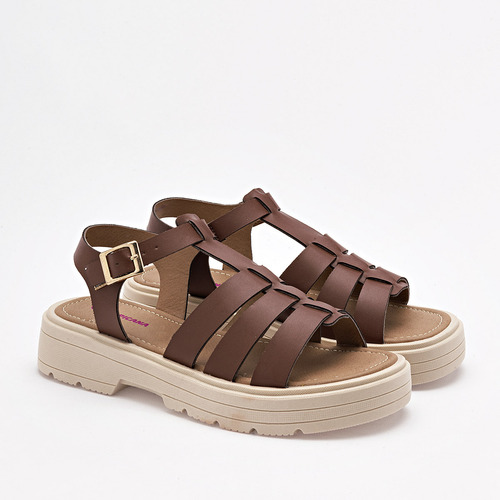Sandalias Mujer Tropicana Camel 132-893
