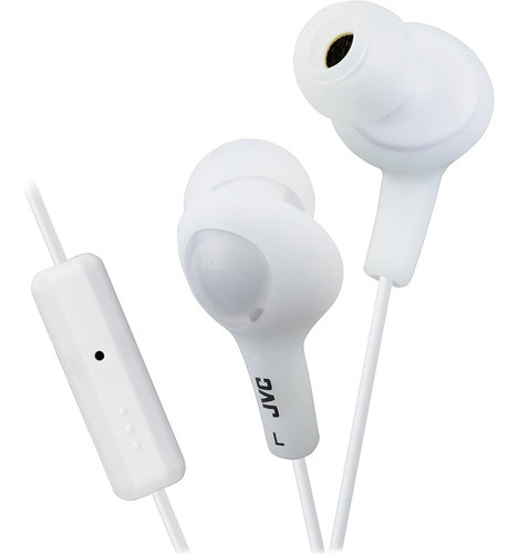 Jvc Hafr6w Gumy Plus Auriculares (blanco)