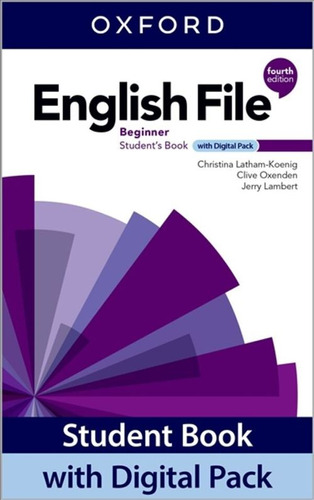 English File Beginner-    Student Book With Digital Pack  4t