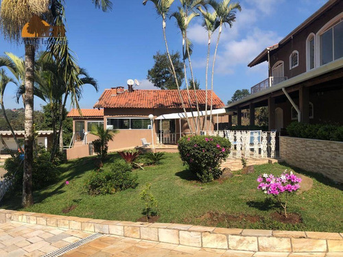 Chácara Com 8 Dormitórios, 4867 M² - Venda Por R$ 1.890.000,00 Ou Aluguel Por R$ 8.500,00/mês - Copaco - Arujá/sp - Ch0003