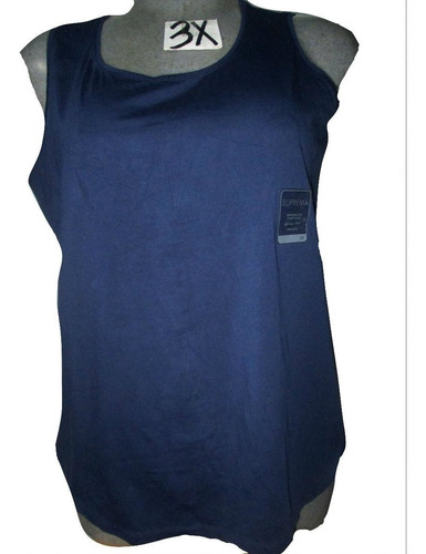 Blusa Azul Marino Casual Sin Mangas Talla 3x (40/42) Catheri