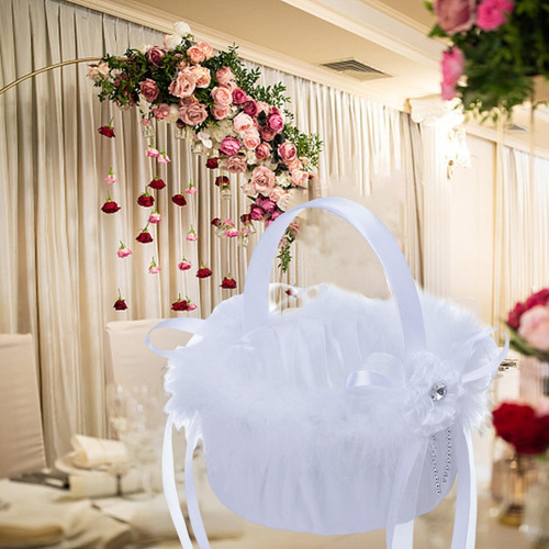 Cesta De Boda Decoración Accs Suministros De Fiesta Pelusa