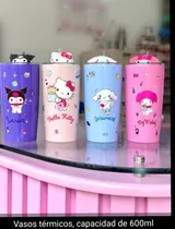 Comprar Vaso Termico Con Pitillo Metálico Sanrio Hello Kitty Kuromi