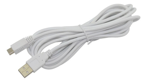 Cable Usb De 3 Metros Para Cargar Gamepad De Wii U