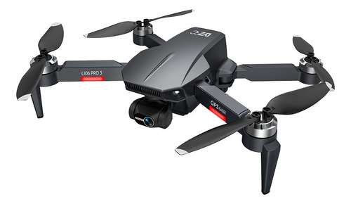 Drone LYZRC L106 Pro 3 com câmera 4K dark gray 5GHz 2 baterias