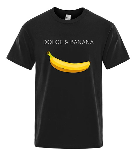 Camiseta Casual De Algodón Estampada Dolce & Banana