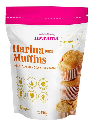 Harina Morama Para Muffins 390g