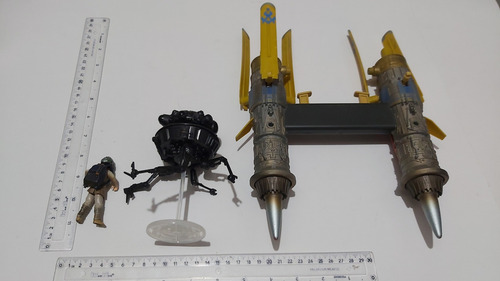 Anakin Pod Racer Incompleto & Probe Droid Loose Hasbro (Usado)
