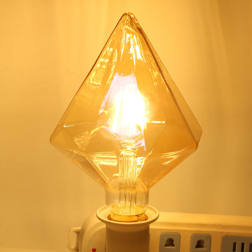 Bonita Bombilla Led De Filamento De Estilo Retro, Regulable,