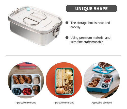 Lonchera De Acero Inoxidable Con Contenedor De Alimentos De