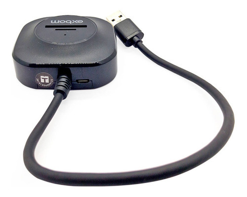 Hub Usb 3.0 Com 3 Portas + 1 Leitor Cartão Sd + Micro Sd
