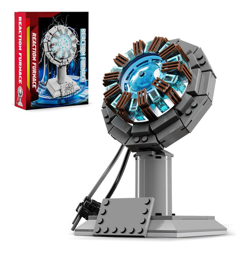 Set De Construcción Colgante Reactor Heroe Para Exhibición