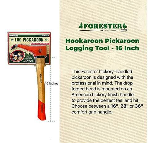 Hookaroon Pickaroon Logging Tool - 16 Inch Usa Hickory ...