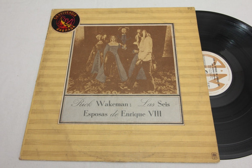 Vinilo Rick Wakeman The Six Wives Of Henry Viii 1974 Enrique