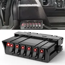 Comprar - Caja De Interruptores Basculantes De 6 Bandas Panel D...