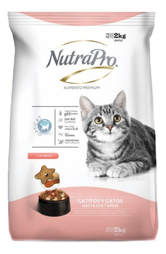 Alimento Gatos Nutrapro Gatos Gatitos 7,5kg