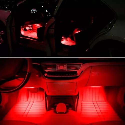 Tira de luz LED para coches interior coche iluminación interior