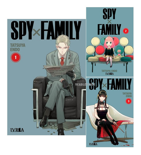 Manga Spy X Family 3 Tomos Elige Tu Tomo Ivrea Scarlet Kids