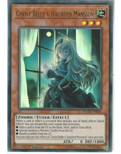 Ghost Belle & Haunted Mansion Ultra Rare Yugioh!