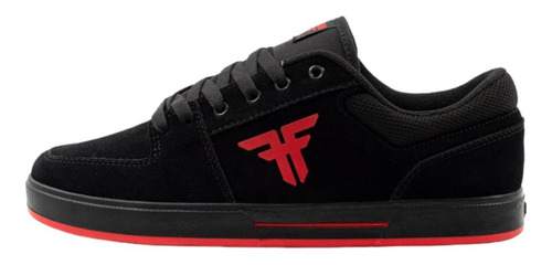 Tenis Para Skate Fallen Patriot Negro Rojo