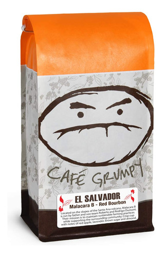 Caf Grumpy Caf Whole Bean Arbica De Origen Nico - El Salvado