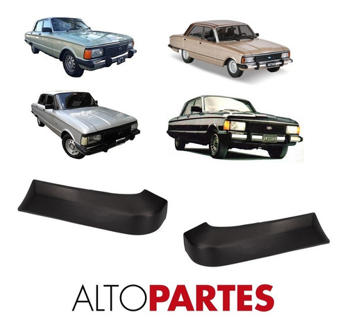 Punteras Paragolpe Delantero Falcon Ghia 82 83 84 85 86 X2