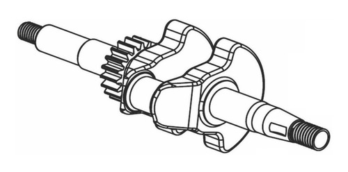 Virabrequim Pulverizador Pulmac Ge250 Kawashima 80-50881