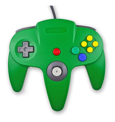 Joystick Control Gamepad Nintendo 64 N64 Compatible Verde
