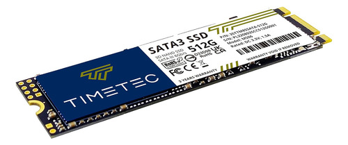 Timetec 512gb Ssd 3d Nand Qlc Sata Iii 6gb/s M.2 2280 Ngf...