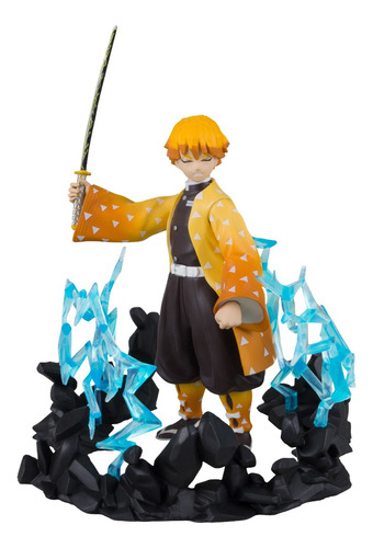 Mcfarlane Demon Slayer Zenitsu Agatsuma Deluxe Muñeco Figura