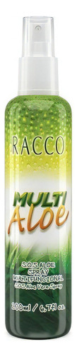 Sos Aloe Vera Spray Multifuncional Racco 200 Ml Tipo De Embalagem Spray Fragrância Sem Cheiro