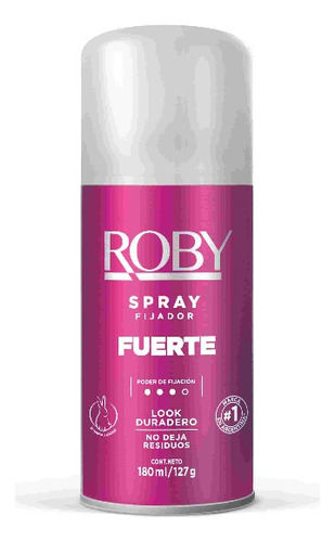 Roby Spray Fijador Fuerte X 180 Ml