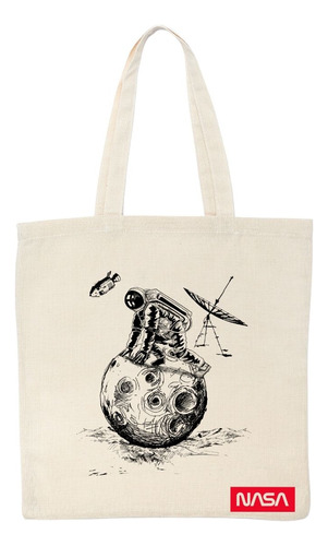 Bolsa Tote Bag Nasa Luna