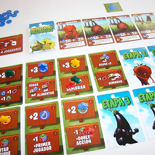 Cultivos Mutantes Juego De Mesa Ed: El Dragón Azul