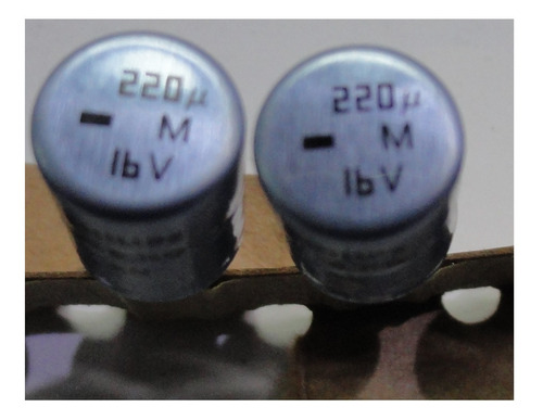 Capacitor Electrolítico Marca Philips 220uf X 16v.
