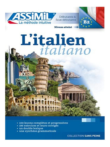 L'italien (book Only) - Federico Benedetti. Eb18