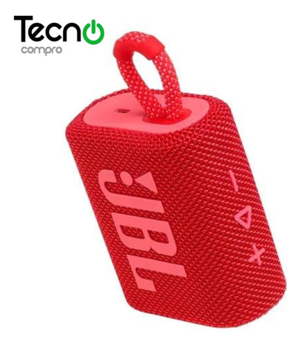 Parlante Bt Jbl Go 3 Red