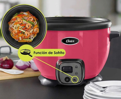 Combo Oster Licuadora 550w + Arrocera 1.8 Lt Con Sofrito