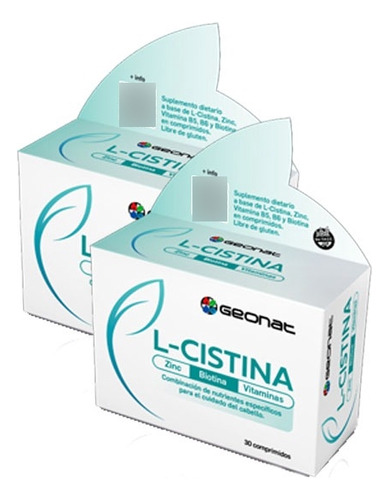 Promo X2! L-cistina - Caída Cabello- Mas Fuerza Y Brillo