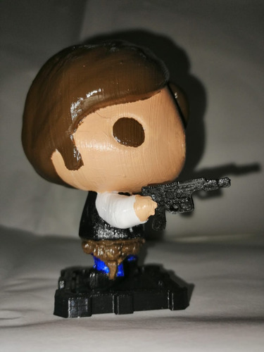 Funko Pop Han Solo Impreso En 3d