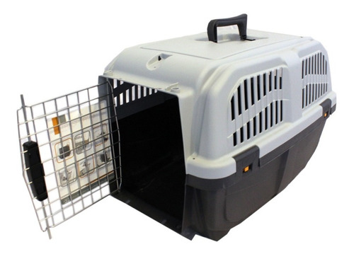 Imagen 4 de 10 de Transportadora Canil Perro Gato Italiana Avion Iata Skudo 3