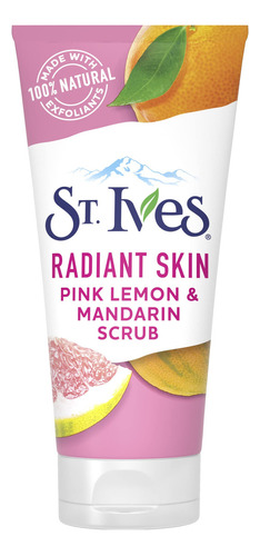 St Ives Radiant Skin Exfoliante Rosa Limón Y Naranja De 5..