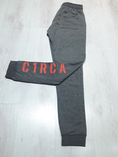Pantalón Jogger Circa Private Gris Medio Birmania Garage