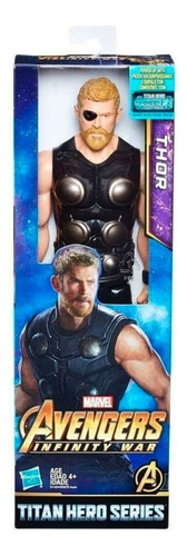 Figura de acción Thor: Avengers Infinity War Compatible con Titan Hero Power FX E1424 de Hasbro Titan Hero Series