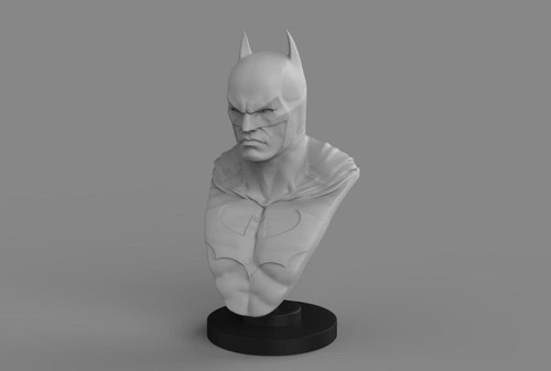  Archivo Stl Impresión 3d - Batman Dark Knight Bust