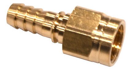 Miller 166571 Fitting Coolant Barbed 3/8 Tbg 5/8-18 Fema Aab